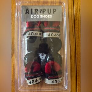 Air Pup Dog Shoes Retro Red and Black size 1